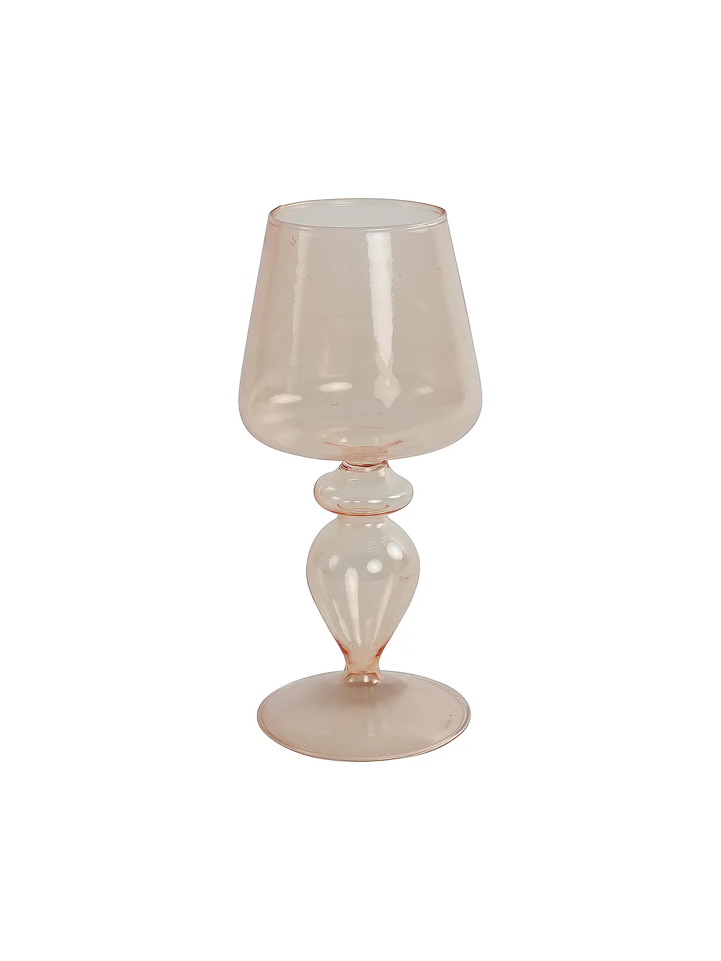 COUNTRYFIELD | Teelichthalter DELICATE 8x17,5cm Gelb | kupfer